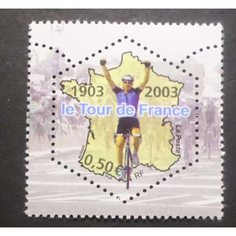 FRANCE 2003 timbre 3583 CYCLISME TOUR DE FRANCE COUREUR neuf** VF MNH STAMPS