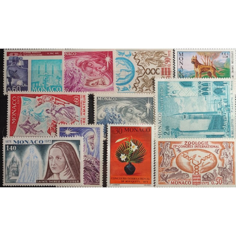 copy of MONACO LOT TIMBRES ANNEES '60 neufs** LUXE MNH STAMPS J012