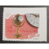 TIMBRE FRANCE 2024 ART GLOBE HORLOGE DE DESMOS ET NOLIN AUTOADHESIF neuf** MNH