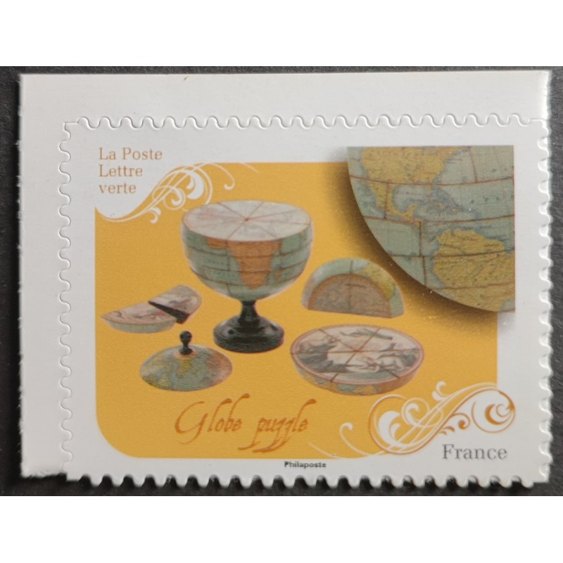 TIMBRE FRANCE 2024 ART GLOBE PUZZLE AUTOADHESIF neuf** MNH