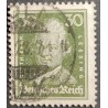 copy of ALLEMAGNE GERMANY 1926-27 TIMBRE CLASSIQUE 388 BACH oblitéré cachet rond