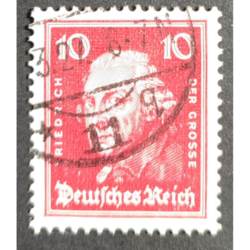 copy of ALLEMAGNE GERMANY 1926-27 TIMBRE CLASSIQUE 388 BACH oblitéré cachet rond