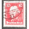 copy of ALLEMAGNE GERMANY 1926-27 TIMBRE CLASSIQUE 388 BACH oblitéré cachet rond