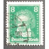 copy of ALLEMAGNE GERMANY 1926-27 TIMBRE CLASSIQUE 388 BACH oblitéré cachet rond