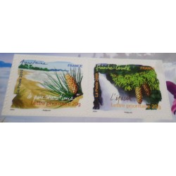 FRANCE 2009 CARNET BC303 AUTOADHESIFS TIMBRES FLORE REGIONS neuf** FLEURS MNH