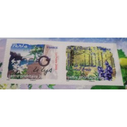 copy of FRANCE 2009 CARNET BC303 AUTOADHESIFS TIMBRES FLORE REGIONS neuf** FLEURS MNH
