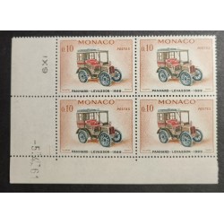 MONACO 1961 TIMBRE 562 COIN...