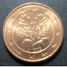 AUTRICHE PIECE DE MONNAIE DE 5 centimes d' euro 2002 TTB