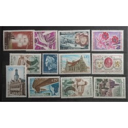 FRANCE LOT TIMBRES ANNEES...
