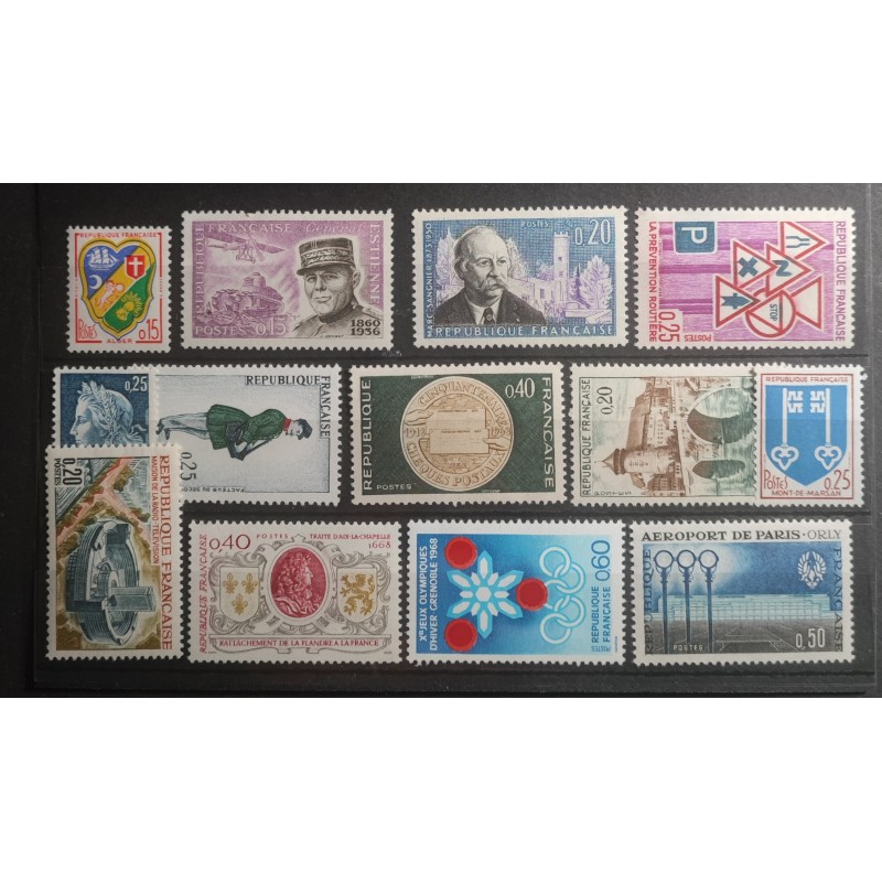 copy of MONACO LOT TIMBRES ANNEES '60 neufs** LUXE MNH STAMPS J012