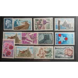 FRANCE LOT TIMBRES ANNEES...