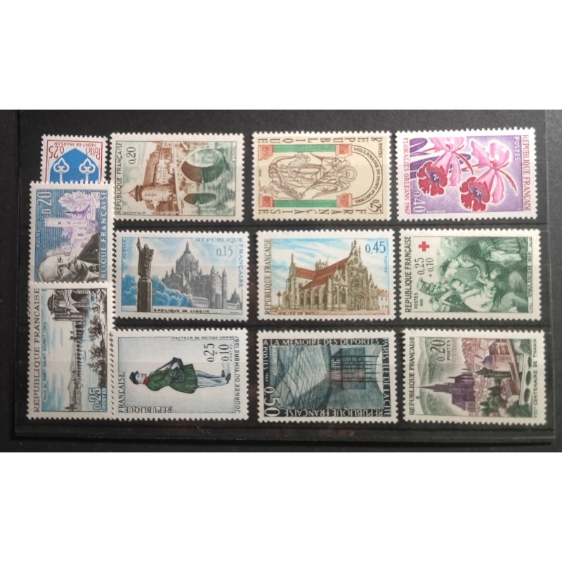copy of MONACO LOT TIMBRES ANNEES '60 neufs** LUXE MNH STAMPS J012