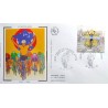 FRANCE 2003 FDC 1° JOUR TIMBRE 3583 CYCLISME TOUR DE FRANCE COUREUR A L'ARRIVÉ