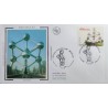 FRANCE 2007 FDC 1° JOUR TIMBRE 4076 CAPITALES EUROPEENNES ATONIUM BRUXELLES