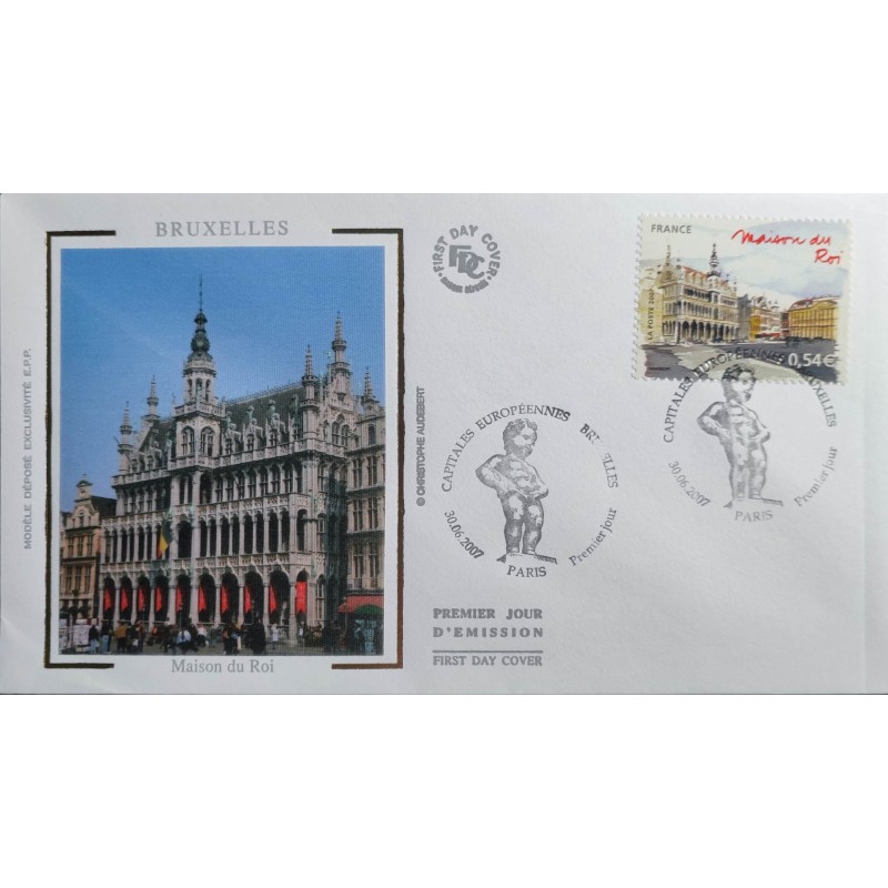 copy of FRANCE 1960 FDC 1° JOUR JOURNEE DU TIMBRE 1245 BATEAU POSE CABLE SOUS MARIN