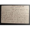 copy of CARTE POSTALE CPA FRANCE BONNE ANNEE FILLETTE BOUQUET FLEURS OLD CARD 0001