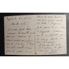 CARTE POSTALE CPA FRANCE BONNE ANNEE FEMME FLEURS OLD CARD 0017