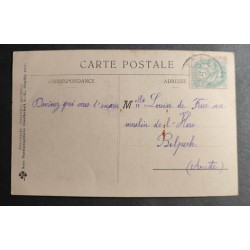 CARTE POSTALE CPA FRANCE BONNE ANNEE FILLETTE OLD CARD 0018
