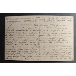 CARTE POSTALE CPA FRANCE BONNE ANNEE FILLETTE OLD CARD 0019