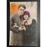 CARTE POSTALE CPA FRANCE BONNE ANNEE AMOUREUX  OLD CARD 0024