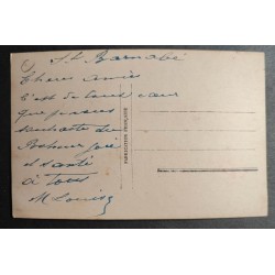 CARTE POSTALE CPA FRANCE BONNE ANNEE AMOUREUX  OLD CARD 0025