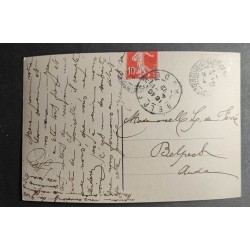 CARTE POSTALE CPA FRANCE BONNE ANNEE ENFANT OLD CARD 0034