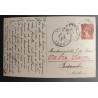 copy of CARTE POSTALE CPA FRANCE BONNE ANNEE FILLETTE BOUQUET FLEURS OLD CARD 0001