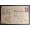 CARTE POSTALE CPA FRANCE BONNE ANNEE MAISONNETTE NEIGE FLEURS OLD CARD 0041