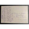 CARTE POSTALE CPA FRANCE BONNE ANNEE FEMMES CHIEN FLEURS OLD CARD 0046