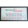 FRANCE 2013 BANDE 4774BB HAUT FEUILLE TIMBRES MARIANNE JEUNESSE SURCHARGE neuf**