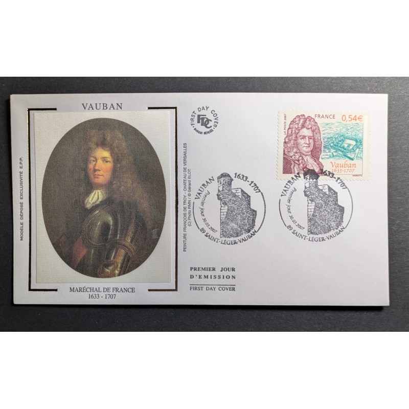 FRANCE 2007 FDC 1° JOUR TIMBRE 4031 CELEBRITE MARECHAL VAUBAN