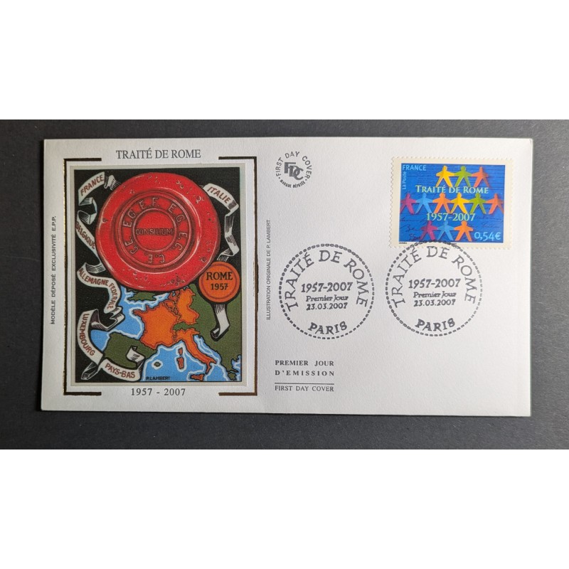 copy of FRANCE 1960 FDC 1° JOUR JOURNEE DU TIMBRE 1245 BATEAU POSE CABLE SOUS MARIN