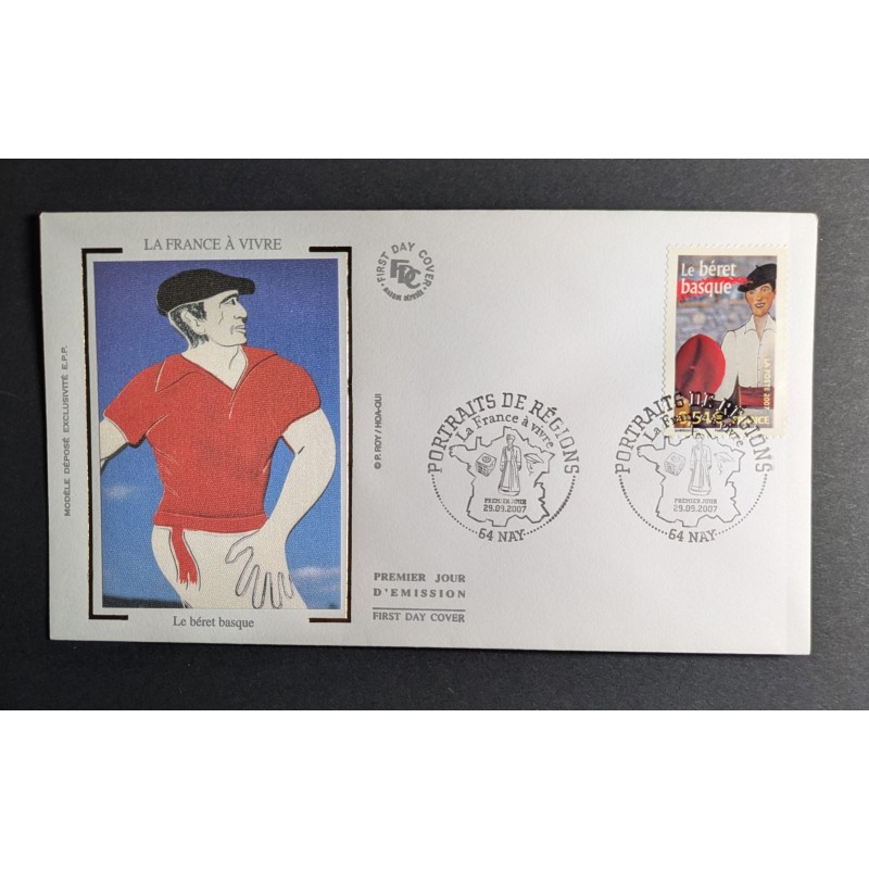 copy of FRANCE 1960 FDC 1° JOUR JOURNEE DU TIMBRE 1245 BATEAU POSE CABLE SOUS MARIN