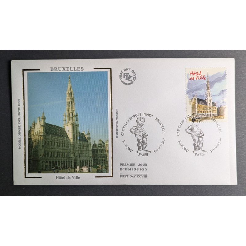 copy of FRANCE 1960 FDC 1° JOUR JOURNEE DU TIMBRE 1245 BATEAU POSE CABLE SOUS MARIN