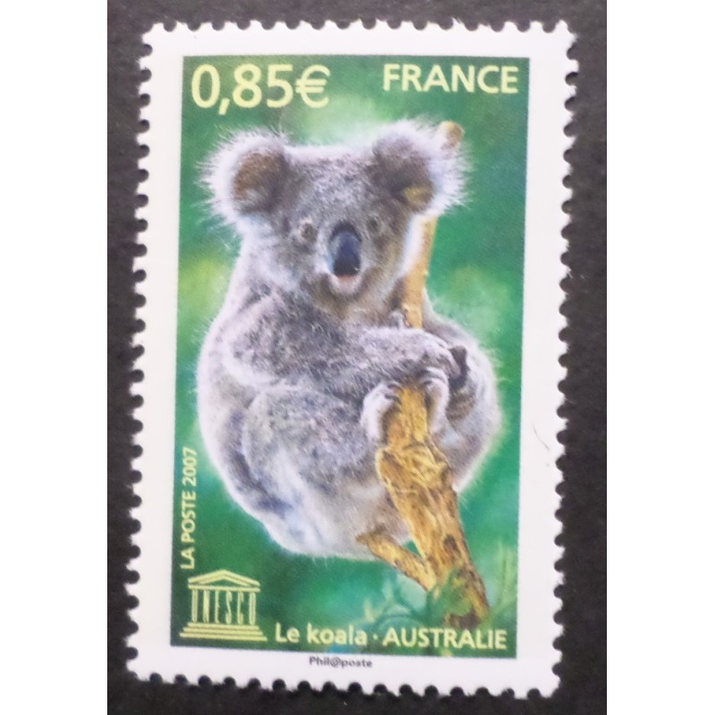 copy of FRANCE, 2003, timbre de SERVICE 128, UNESCO, LAPONIE, RENNE, neuf** MNH