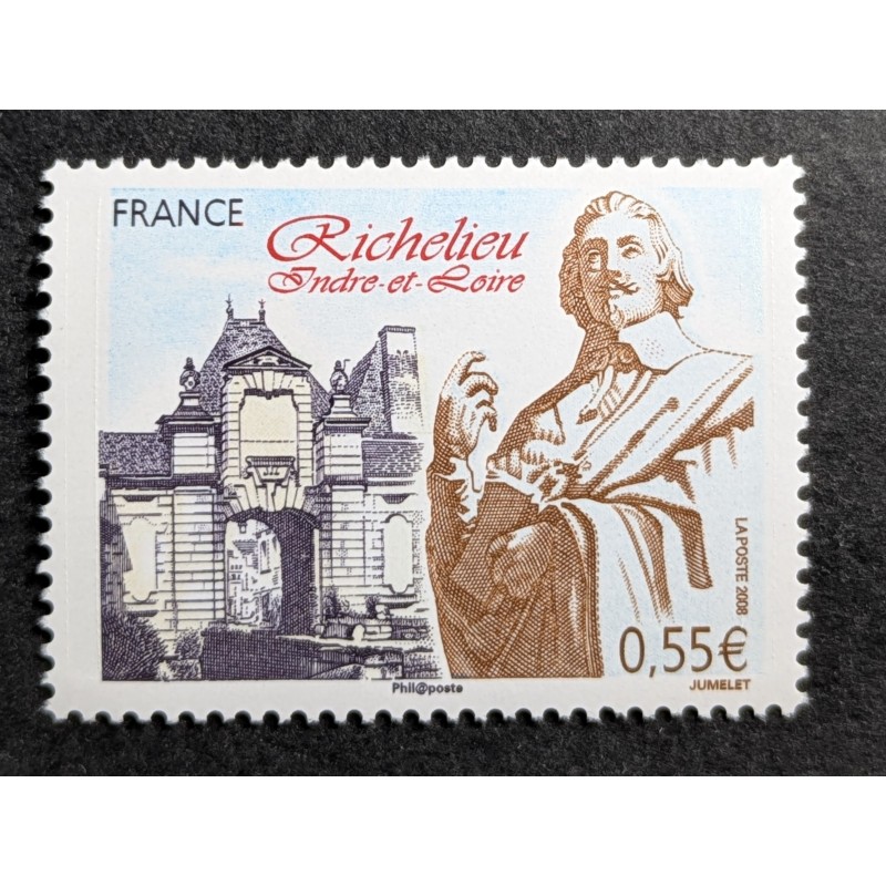 FRANCE 2008 TIMBRE 4258 CELEBRITE RICHELIEU CARDINAL neuf** MNH STAMP