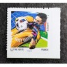 copy of FRANCE 2016 TIMBRE AUTOADHESIF NEUF** 1280 EURO FOOTBALL AMORTI POITRINE MNH