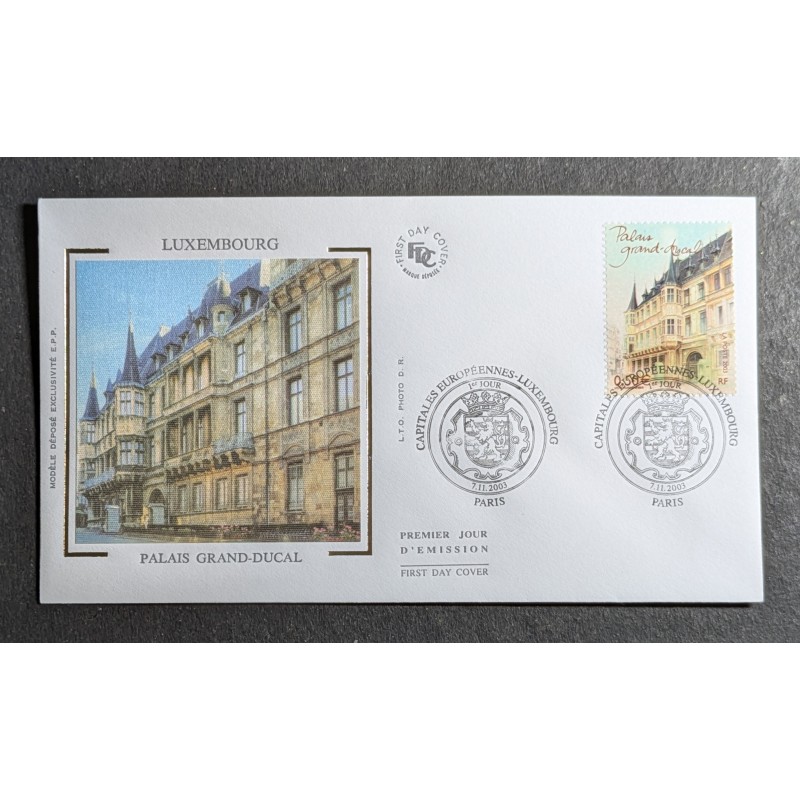 FRANCE 2003 FDC 1° JOUR TIMBRE 3626 PALAIS GRAND LUXEMBOURG