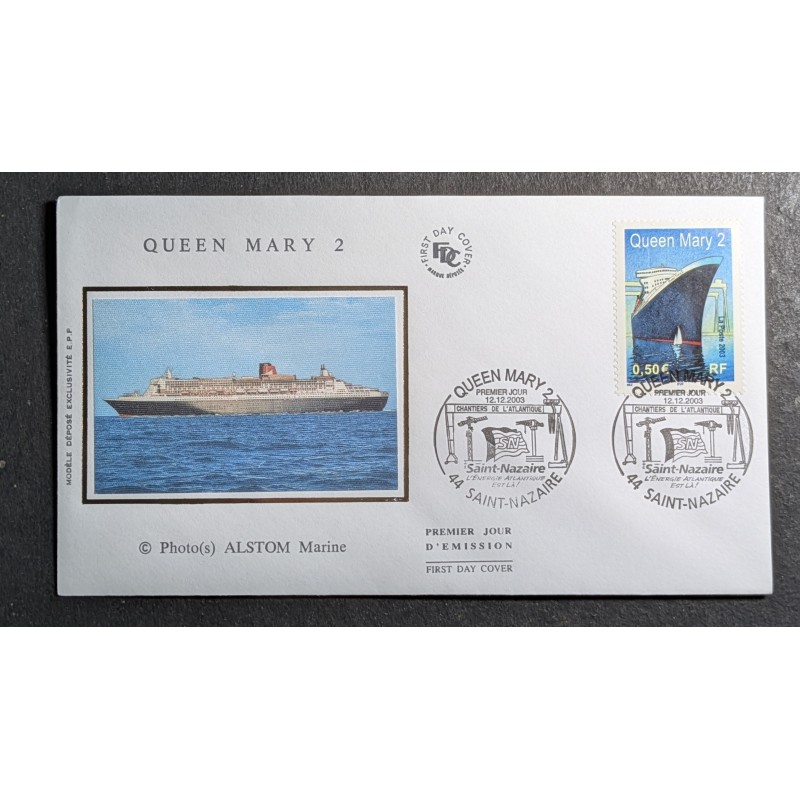 copy of FRANCE 1960 FDC 1° JOUR JOURNEE DU TIMBRE 1245 BATEAU POSE CABLE SOUS MARIN