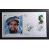 FRANCE 2003 FDC 1° JOUR TIMBRE 3594 CELEBRITE AHMAD SHAH MASSOUD COMMANDANT