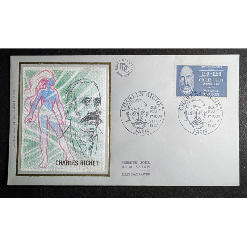 copy of FRANCE 1960 FDC 1° JOUR JOURNEE DU TIMBRE 1245 BATEAU POSE CABLE SOUS MARIN