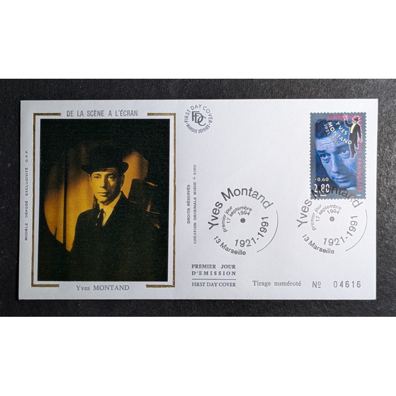 copy of FRANCE 1960 FDC 1° JOUR JOURNEE DU TIMBRE 1245 BATEAU POSE CABLE SOUS MARIN
