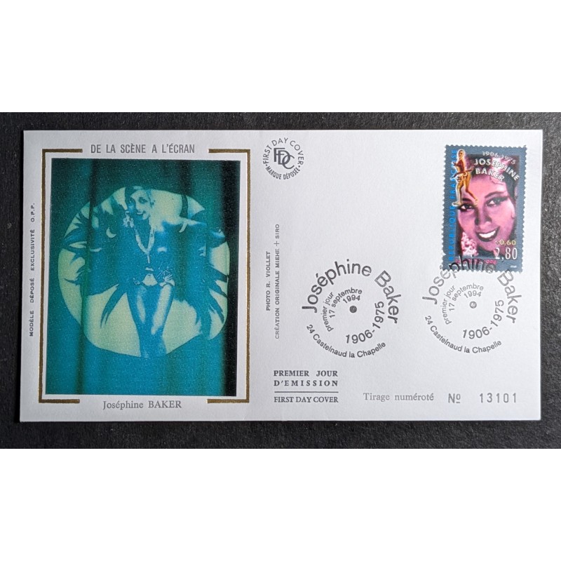 copy of FRANCE 1960 FDC 1° JOUR JOURNEE DU TIMBRE 1245 BATEAU POSE CABLE SOUS MARIN