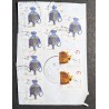 copy of BRESIL 2011 LOT 27 TIMBRES OBLITERES SUR FRAGMENT MARKETING DIRETO