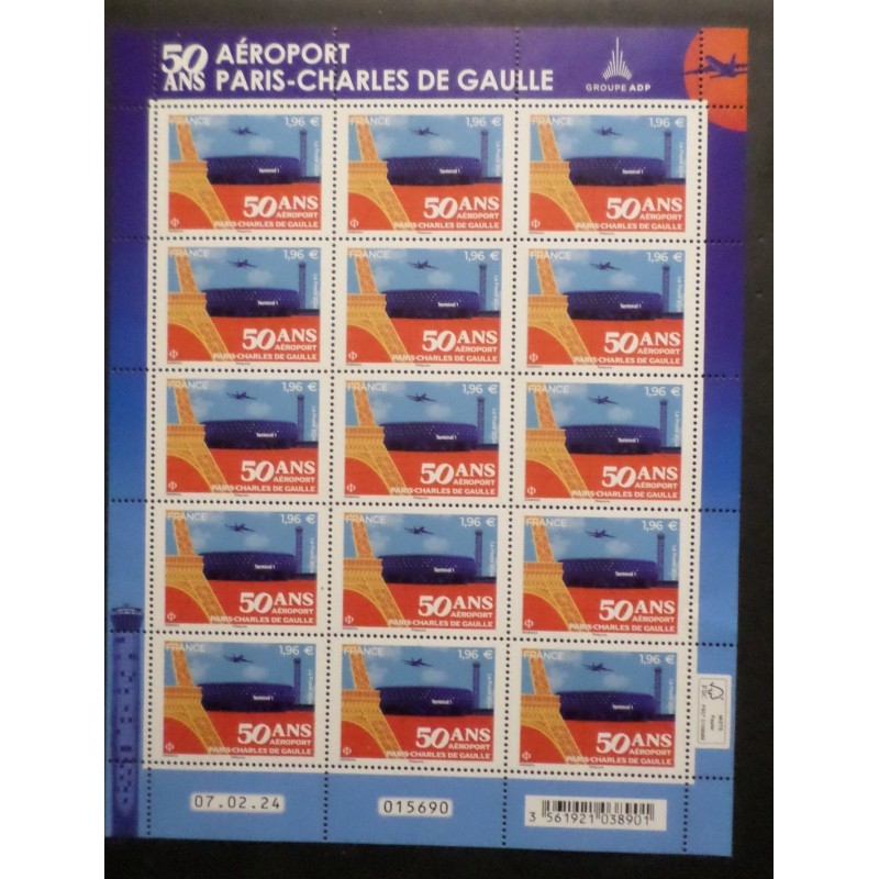 copy of FRANCE 2021, BLOC FEUILLET timbres TRIANGULAIRES BEL FROMAGERIE neuf** MNH