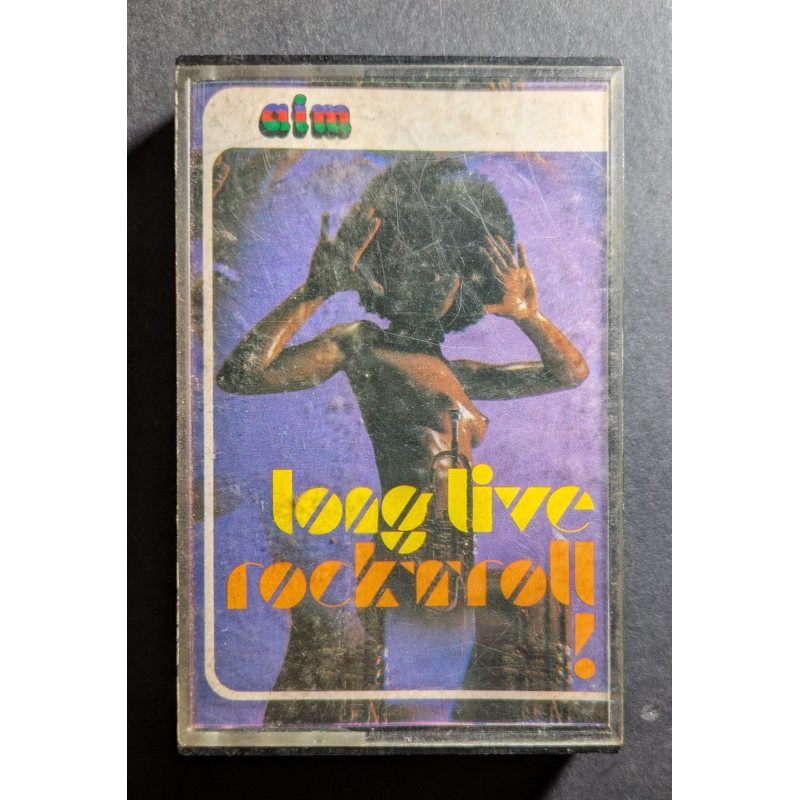 CASSETTE AUDIO TAPE VINTAGE LONG LIVE ROCK & ROLL