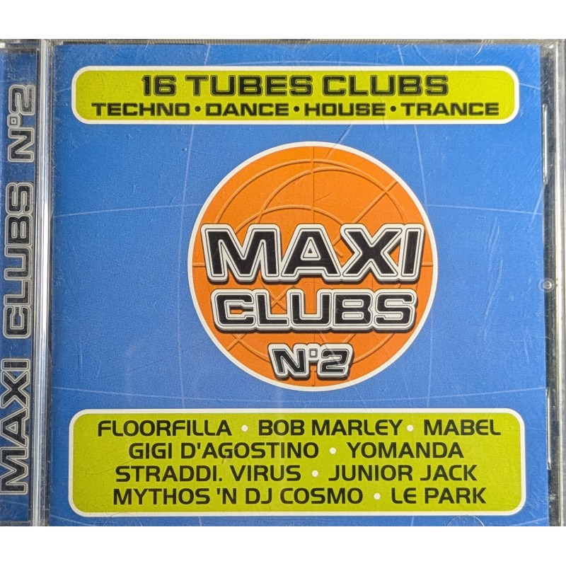 CD MAXI CLUBS 2 16 TUBES TECHNO HOUSE TRANCE occasion TB