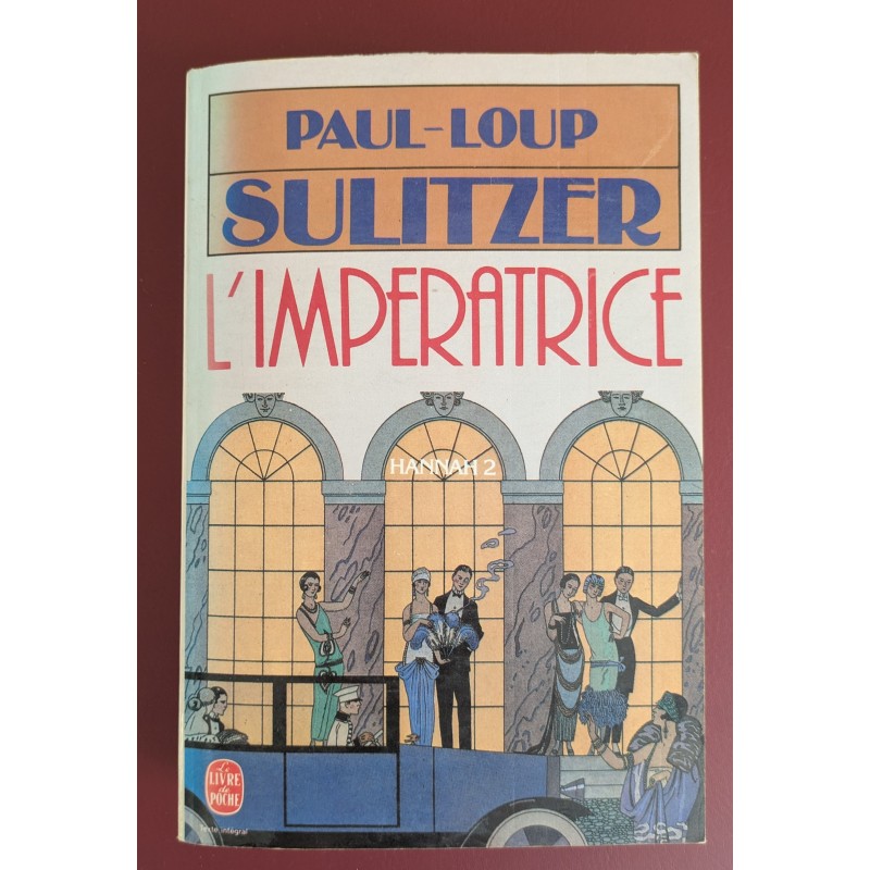 LIVRE DE POCHE L'IMPERATRICE PAUL LOUP SULITZER ROMAN D'OCCASION