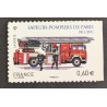 FRANCE 2011 TIMBRE AUTOADHESIF 602 CAMION BRIGADE SAPEURS POMPIERS neuf** MNH