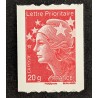 FRANCE 2011 TIMBRE 599 AUTOADHESIF MARIANNE BEAUJARD ROULETTE neuf** MNH STAMP